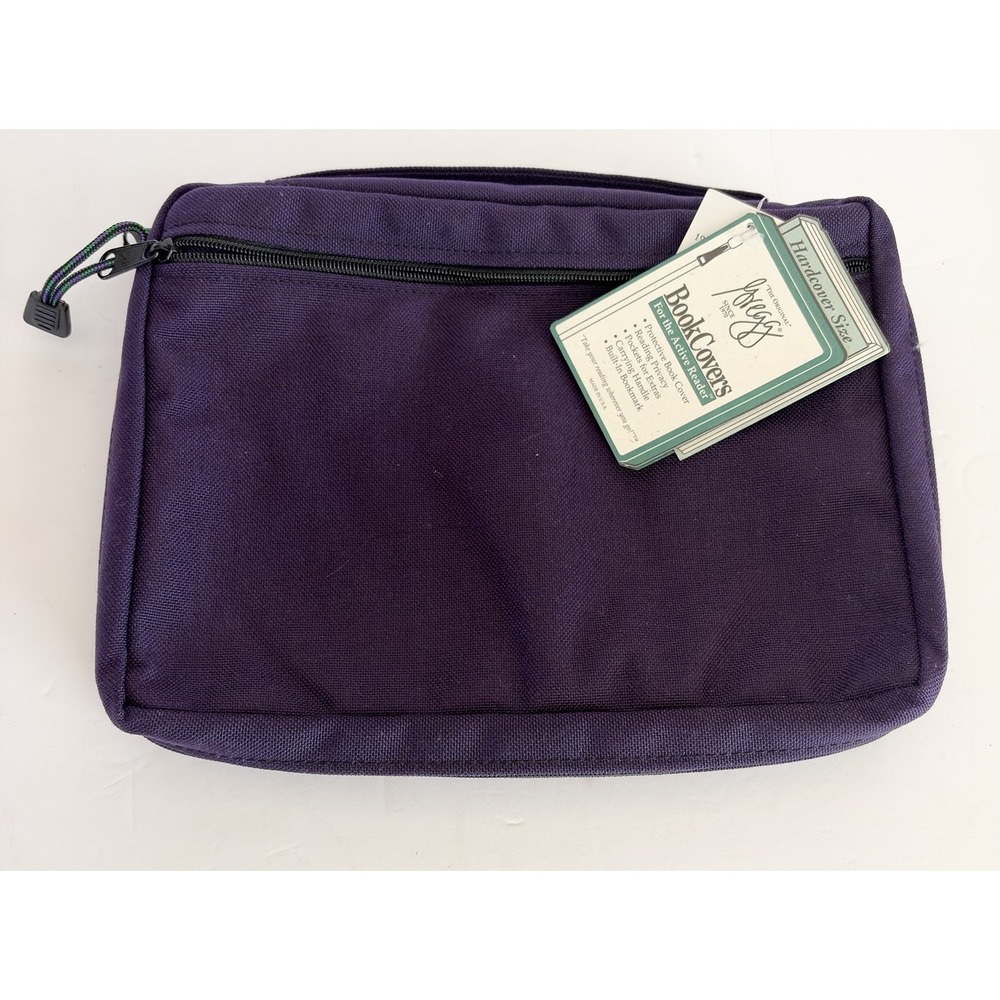 VTG 1994 Gregg XL Book Bible Cover Purple Cordura Zipper Made USA NOS Tags New